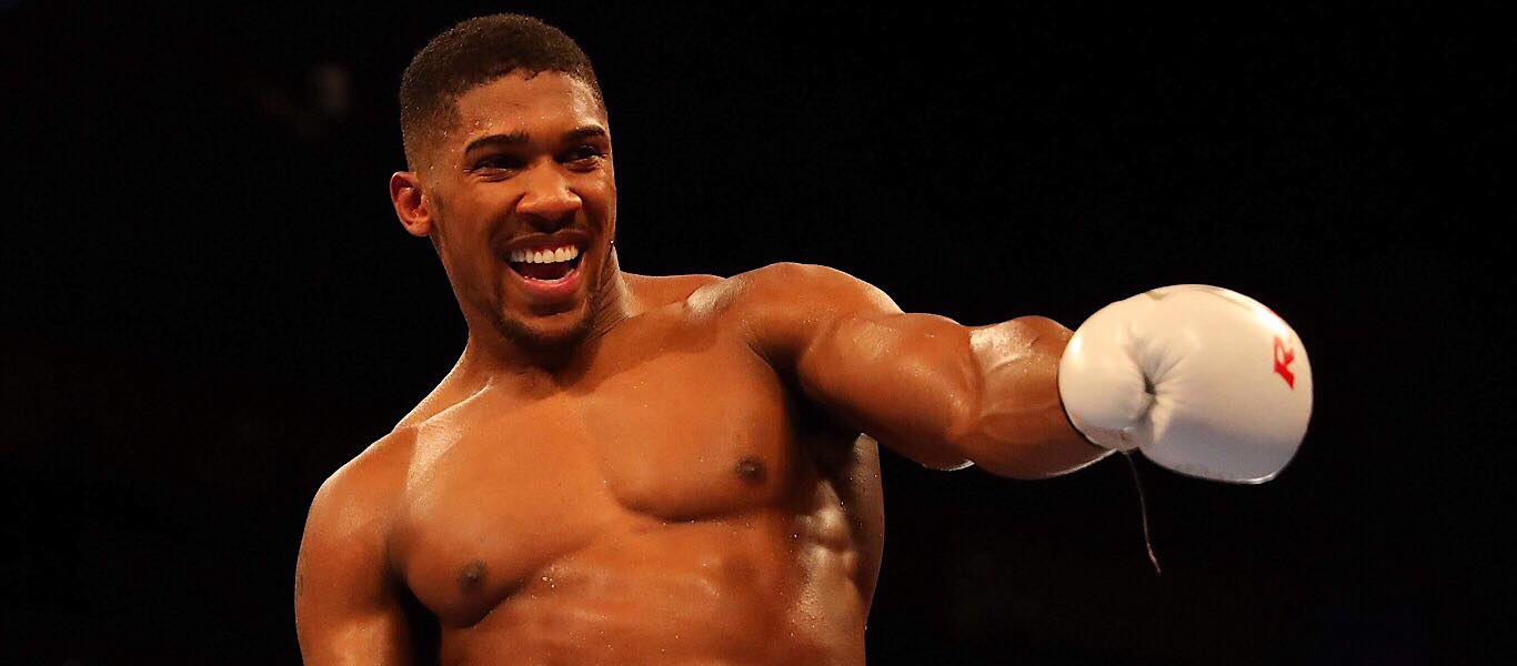 Anthony Joshua im Ring