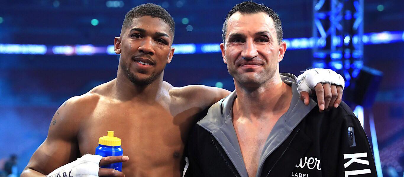 Anthony Joshua und Wladimir Klitschko