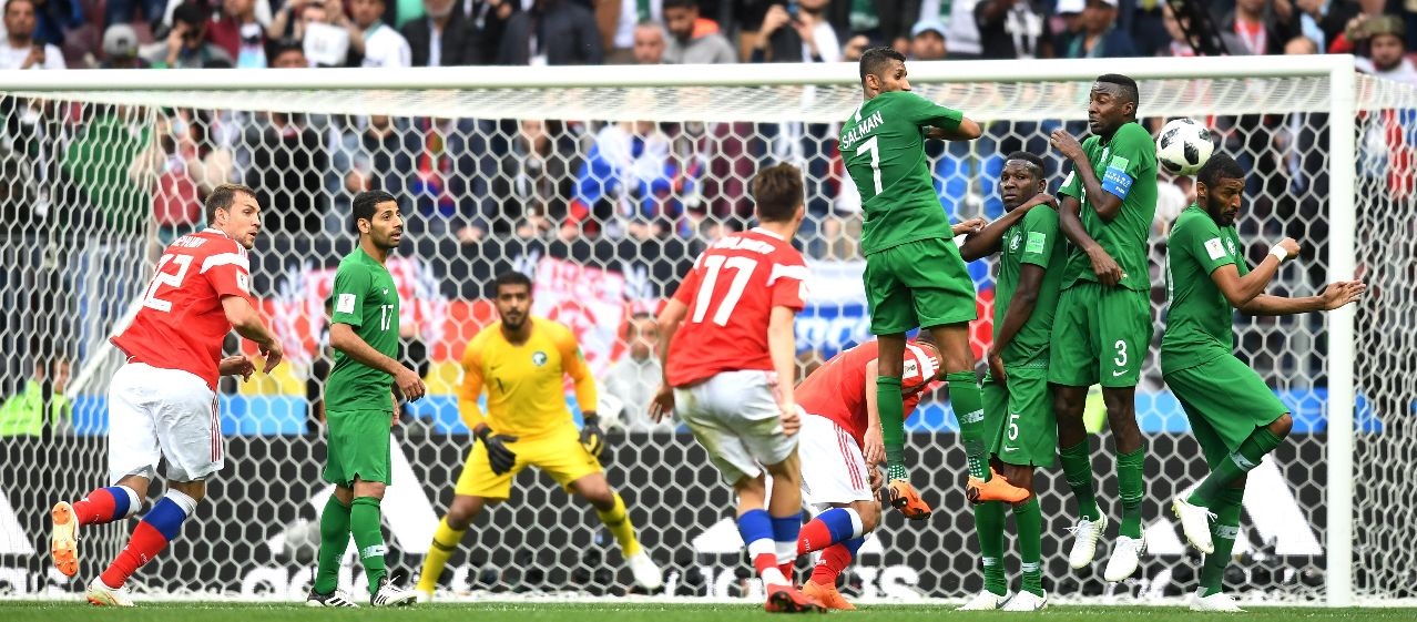 Russland gegen Saudi Arabien