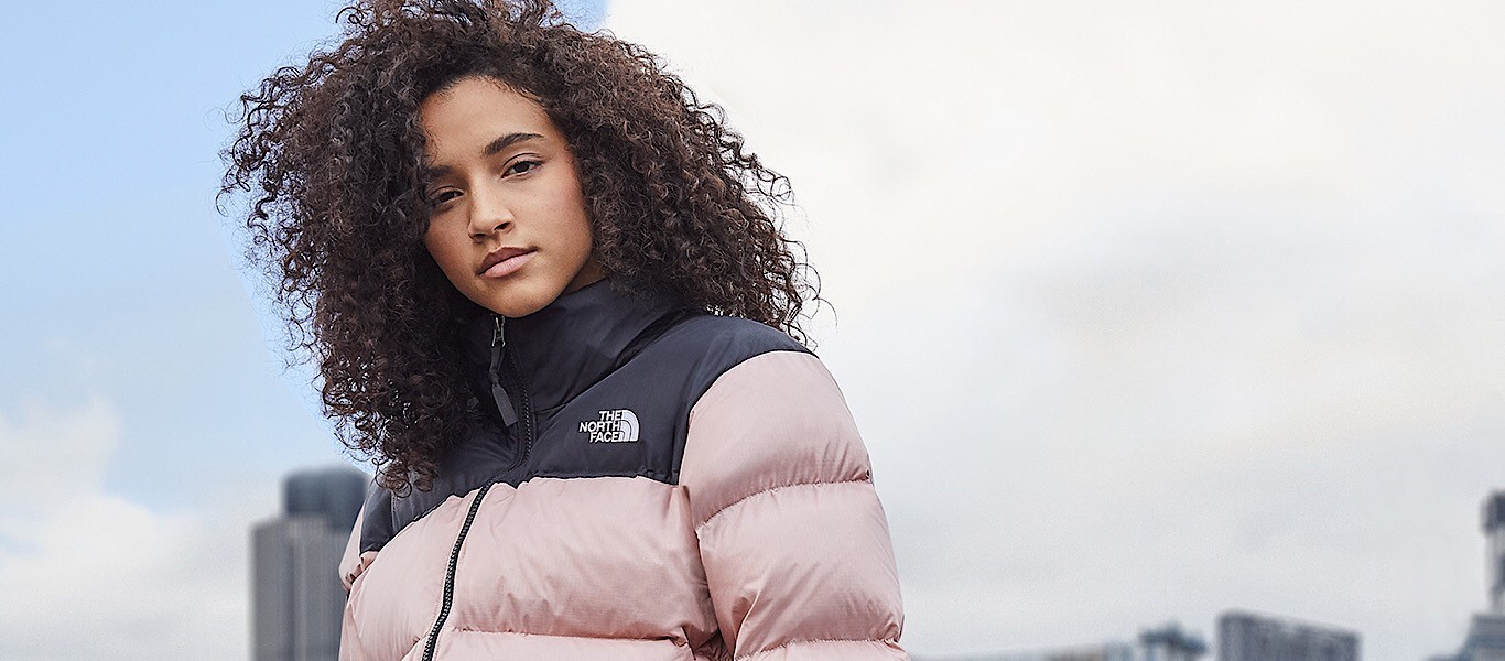 The North Face Jacke in pink