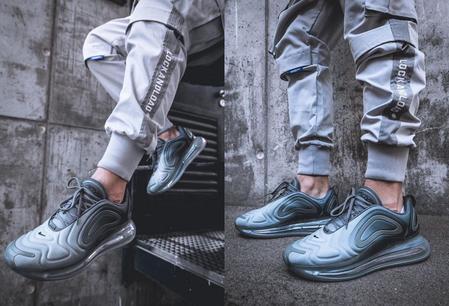 Der Air Max 720 in Grau