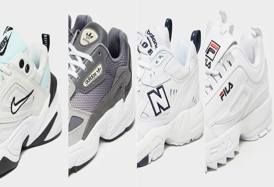 chunky Sneaker von Nike, adidas, New Balance und Fila